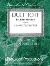 DUET TO IT SNARE/TENOR DRUM DUET cover Thumbnail